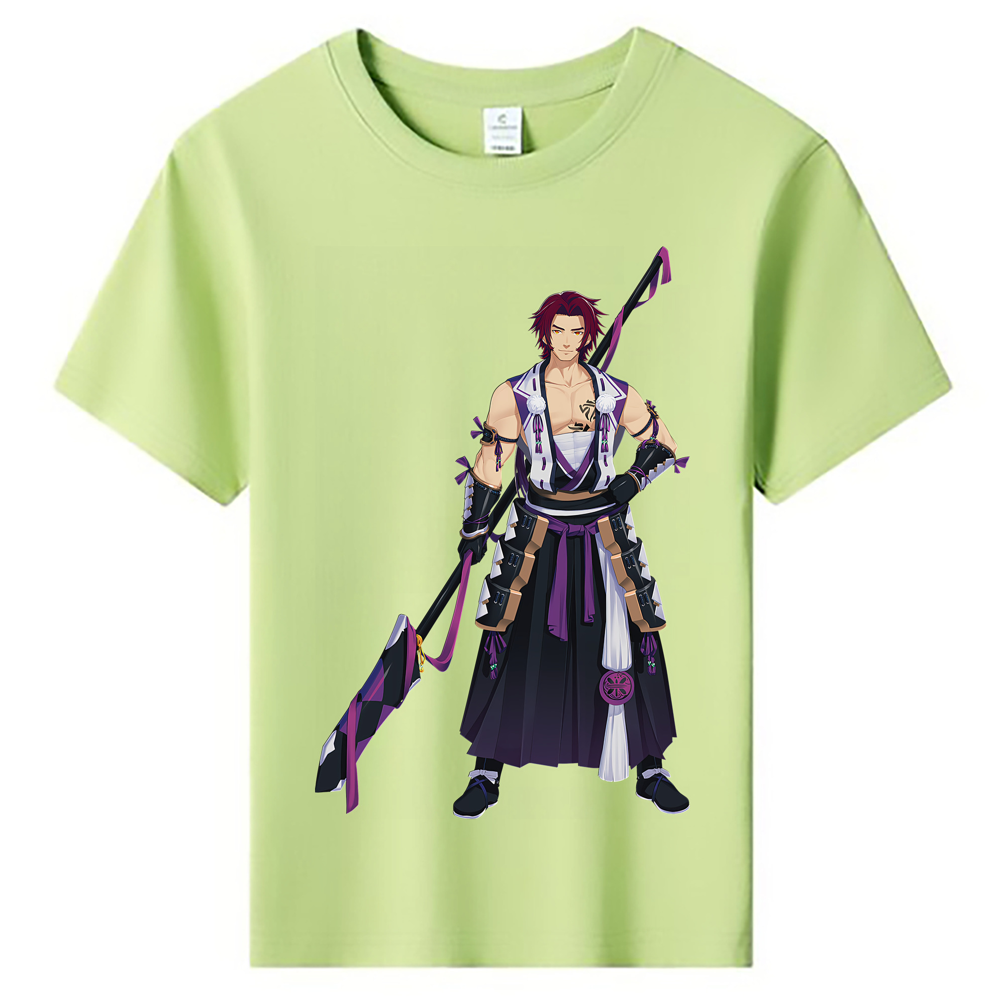 （画像用） 刀剣乱舞 Touken Ranbu 綿100％キッズTシャツ（フロントプリント）